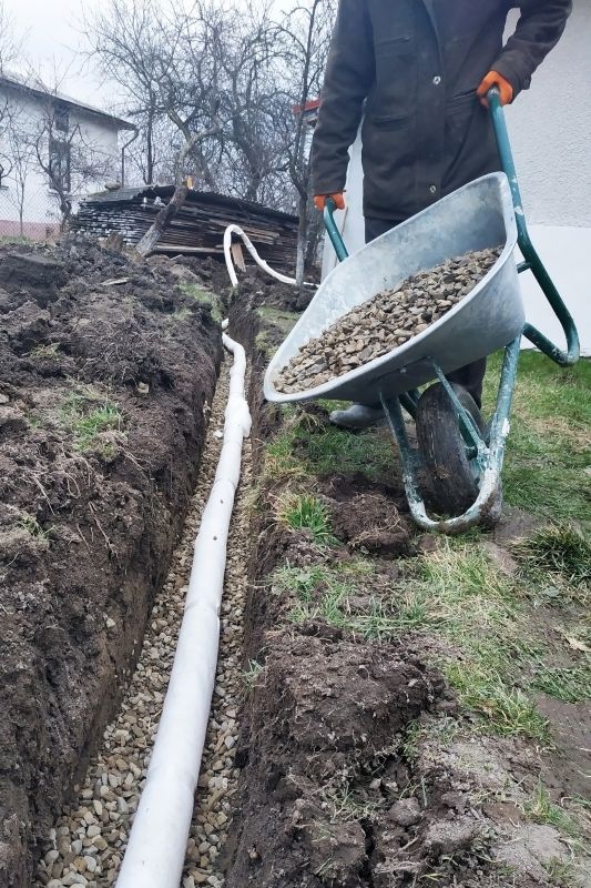 Drainage setup