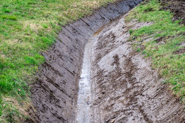 Cost of Drainage Ditch Repair in Goshen