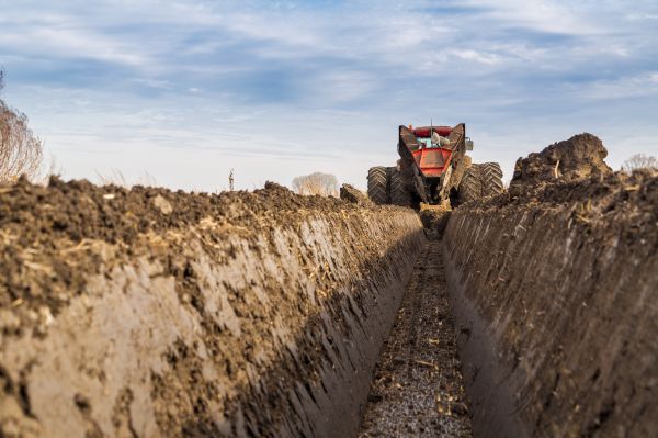 Drainage Trench Repair in Goshen