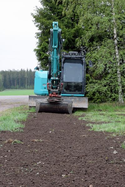 Backhoe Grading in Goshen
