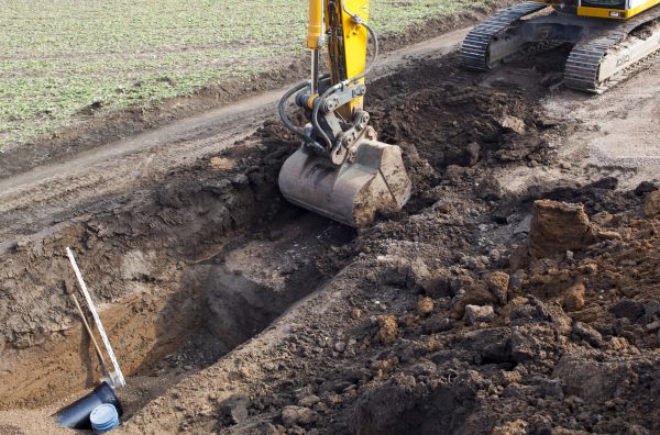 Backhoe Trenching in Goshen
