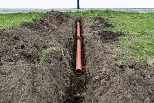 Gutter Trenching in Goshen