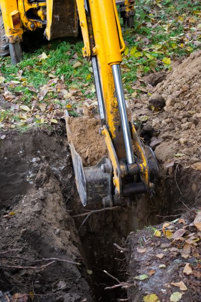 Sewer Tank Excavation in Goshen