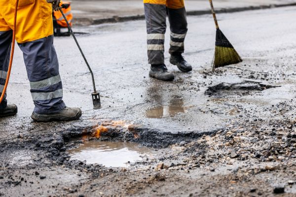Gravel Pothole Repair in Goshen