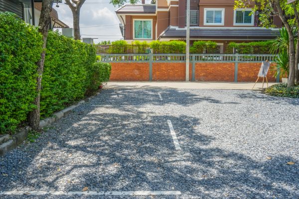 Gravel Parking Lot Repair in Goshen